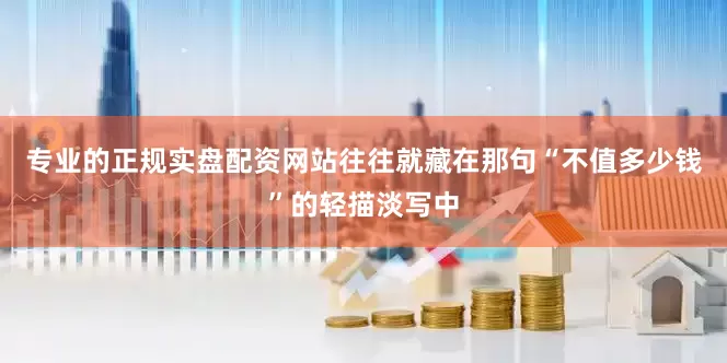 专业的正规实盘配资网站往往就藏在那句“不值多少钱”的轻描淡写中