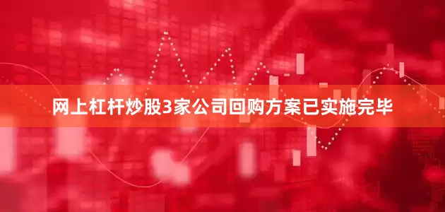网上杠杆炒股3家公司回购方案已实施完毕