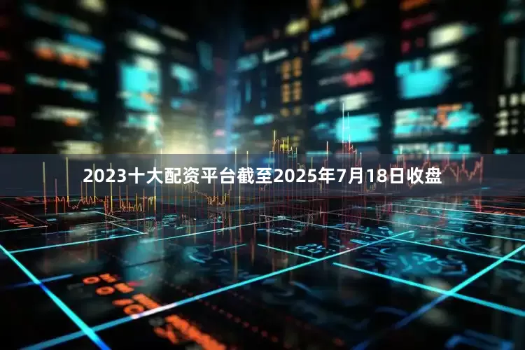 2023十大配资平台截至2025年7月18日收盘