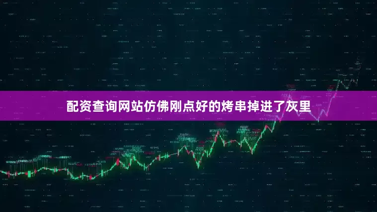 配资查询网站仿佛刚点好的烤串掉进了灰里
